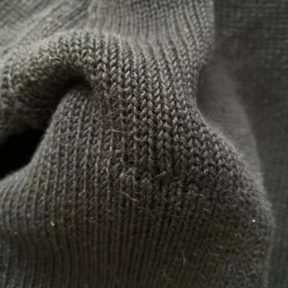 Kenneth Cole - Black Lapel Cardigan - Picture 5 of 5